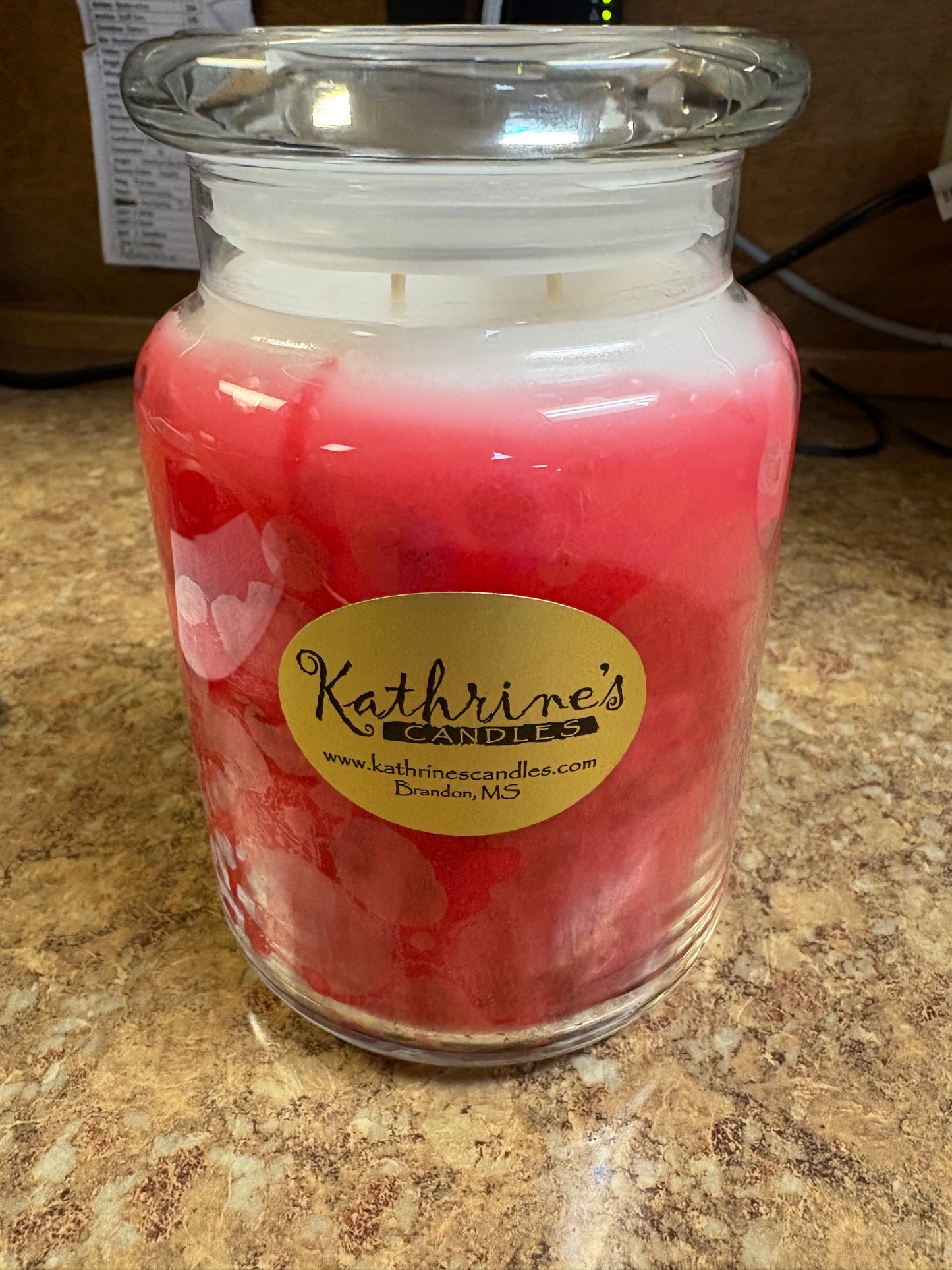 Katherine’s Pomegranate Candle